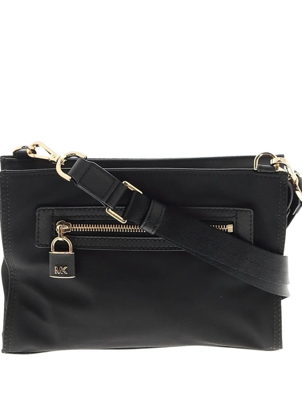 Michael Kors Black Nylon Crossbody Bag